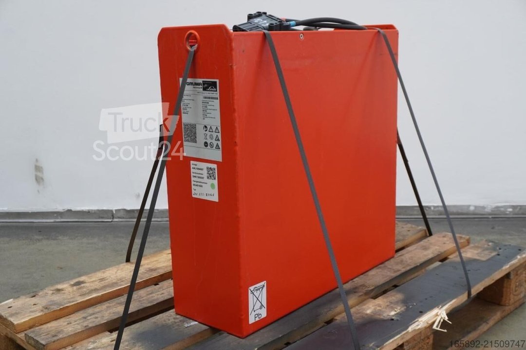 Gabelstaplerbatterie GRUMA 24 Volt 2 PzS 250 Ah gebraucht