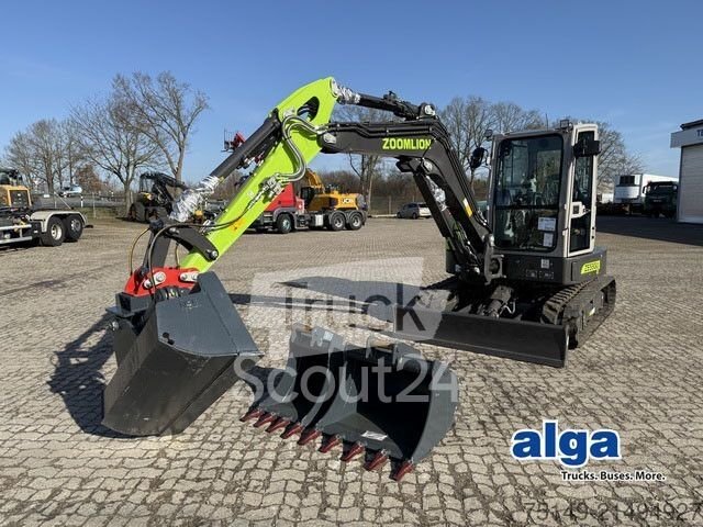 Kettenbagger Zoomlion ZE55GU, Greifer-u. Hammerhydr.,Klima,CE gebraucht