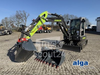 Kettenbagger Zoomlion ZE55GU, Greifer-u. Hammerhydr.,Klima,CE gebraucht