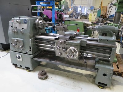 MEUSER  M 1 L Leit- und Zugspindeldrehmaschine