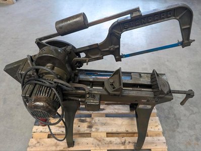 Metallsäge Bügel Kaltsäge Metall elektrisch Bundeswehr Knöbber