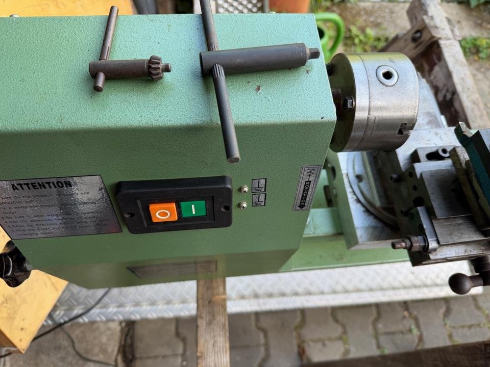ʿKleine Drehbank 80mm Lining Drill chuck 13mm Belt drive 220Vharm