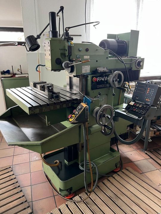 Обложка Maho Milling Machine FP4M Активный
