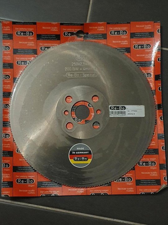 Metall Sägeblatt Re-Bo Kreissägeblatt Sägeblatt Kaltsäge