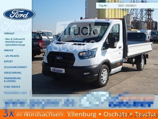 Pritschenwagen FORD Transit Pritsche 350 L3 EK Trend GRA AHK gebraucht