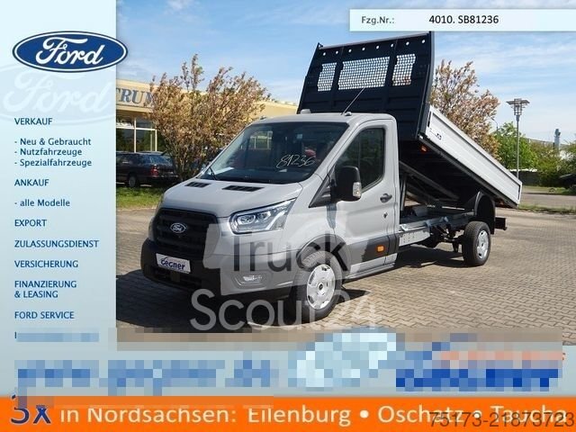 Transporter mit Kipper FORD Transit 350L3 Trend 4x4 Hinterkipper AHK Xen Kam gebraucht