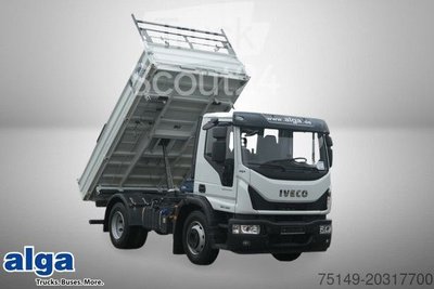 Kipper LKW IVECO 120E EuroCargo 4x2, Meiller, Klima, AHK, Hydr. gebraucht