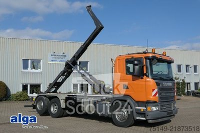 Abrollkipper SCANIA G 490 6x2, Gerken GRK20/70D, Lenk-Lift, AHK, AC gebraucht