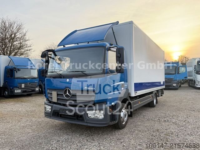LKW mit Kofferaufbau MERCEDES-BENZ 1218L Atego E6, Automatik, Klima, LBW 1,5 To gebraucht