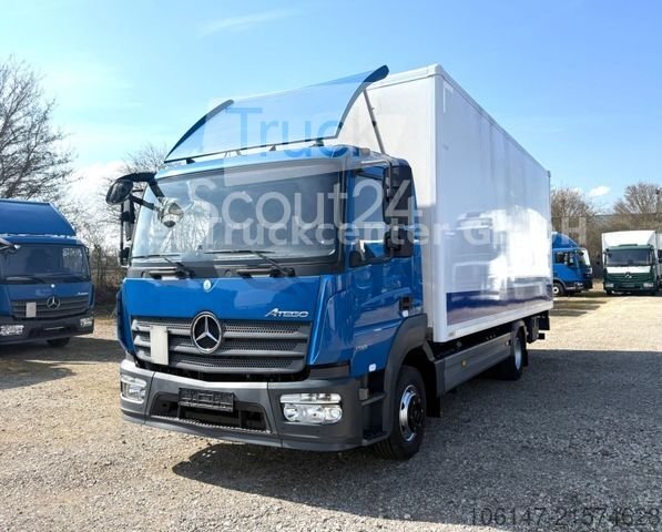 LKW mit Kofferaufbau MERCEDES-BENZ 1218L Atego E6, Automatik,Klima, LBW 1,5 To gebraucht