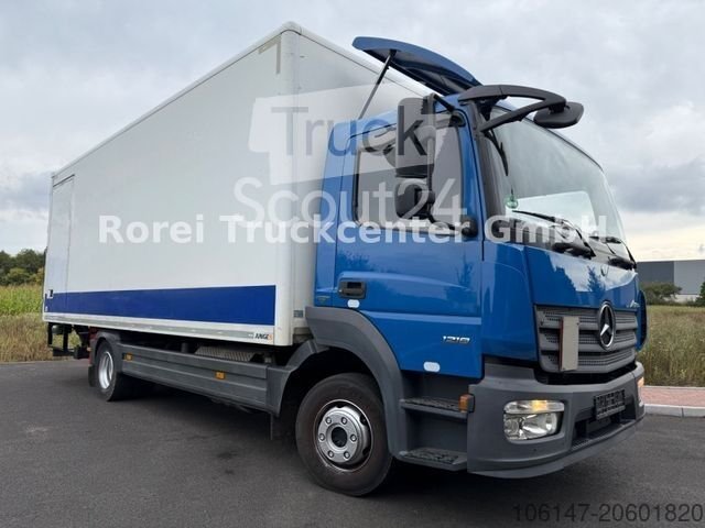 LKW mit Kofferaufbau MERCEDES-BENZ 1218L Atego E6, Automatik,Klima (AC) LBW1,5to gebraucht