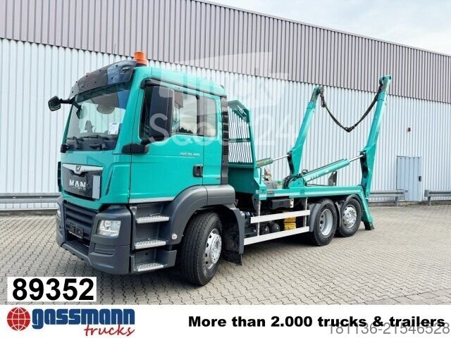 Kipper LKW MAN TGS 26.420/470 6X2-4 BL, Lenk-/Liftachse, gebraucht