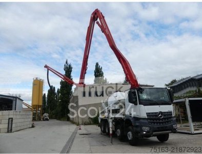 Betonpumpen-LKW MERCEDES-BENZ Arocs 3243 8x4 Pumi Putzmeister deutsch top gebraucht