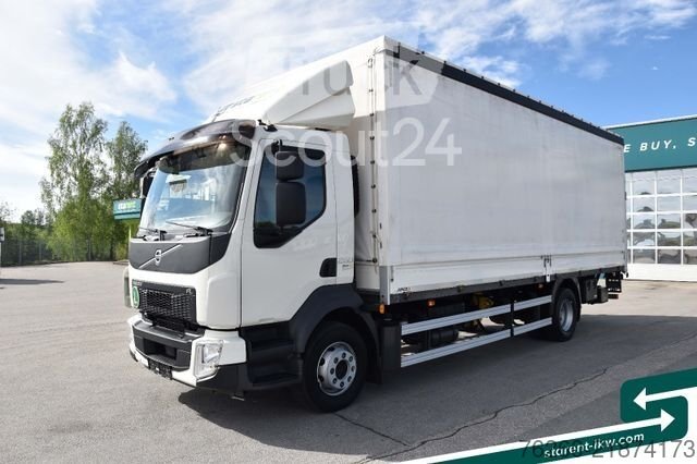 LKW mit Pritsche & Plane VOLVO FL 250 4x2, Ladebordwand, Bordwände (50cm) LED gebraucht