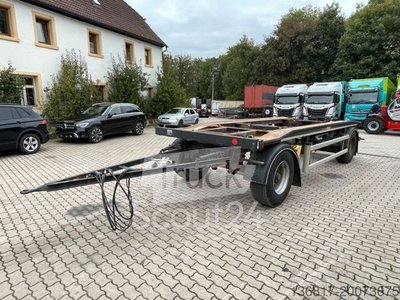 Abrollanhänger HÜFFERMANN Abrollanhänger HAR 18.63 2-ACHS-ROLL-CARRIER gebraucht