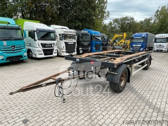 Abrollanhänger HÜFFERMANN Abrollanhänger HAR 18.63 P 2-ACHS-ROLL-CARRIER gebraucht