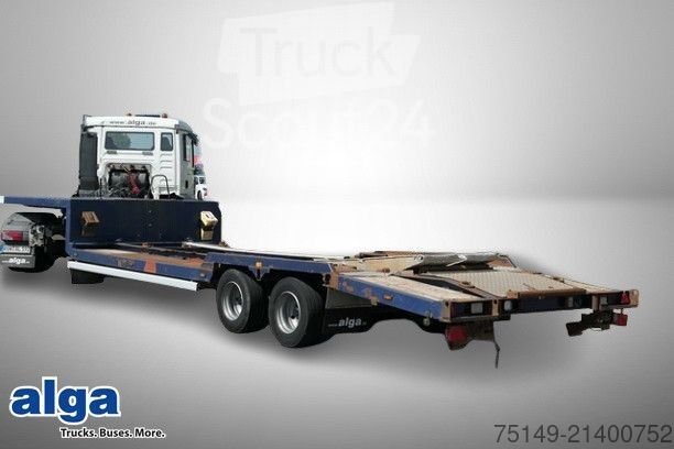 Tieflader-Sattelauflieger Tang , 2-Achs, Rampen, SAF, Tiefbett 8,5mtr. gebraucht