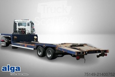 Tieflader-Sattelauflieger Tang , 2-Achs, Rampen, SAF, Tiefbett 8,5mtr. gebraucht