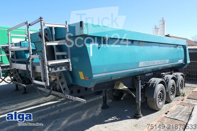 Kipper Auflieger SCHMITZ CARGOBULL SKI 24 SL 7.2, Stahl, 25m , Rollplane, Luft-Lift gebraucht
