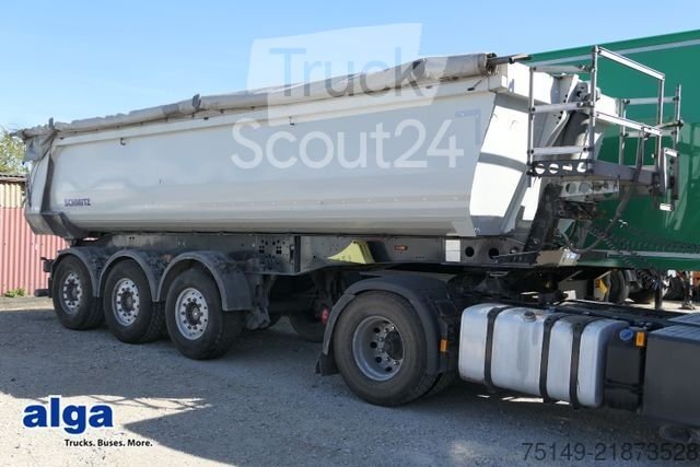 Kipper Auflieger SCHMITZ CARGOBULL SKI 24 SL 7.2, Stahl, 26m , Rollplane, Luft-Lift gebraucht