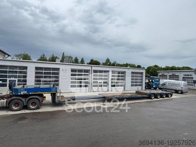 Tieflader-Sattelauflieger GOLDHOFER STZ-TL4-47/80 A ausziehbar 4,8 m gelenkt gebraucht
