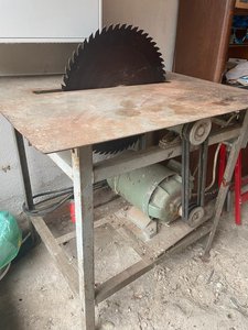 Stabile Kreissäge Metalltisch 5 kW