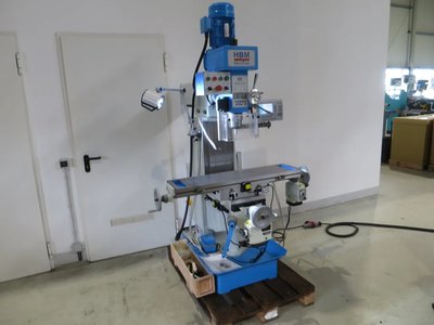 HBM BF 60 DRO буровая и фрезерная машина