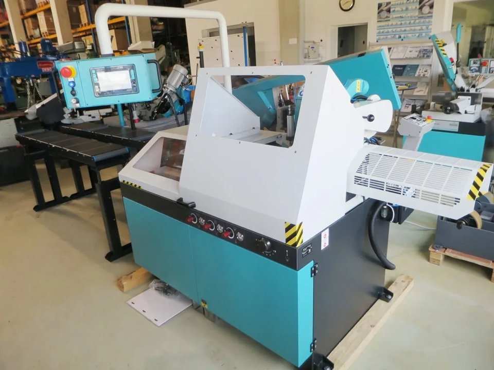 BERG & SCHMID VELOX 350 VA CNC Alu-Kreissägeautomat
