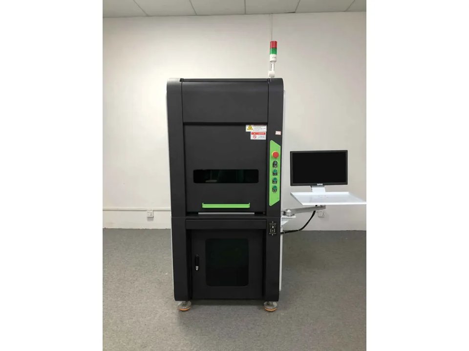 FREUTEK LMM0008 All-in-One 50W Faserlaser-Markier- und Gravurmaschine (110x110 mm)