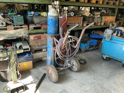 Autogenbrennerwagen