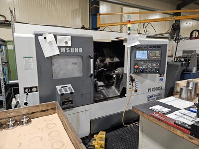 CNC lathe SMEC / Samsung PL2500SY – year 2012
