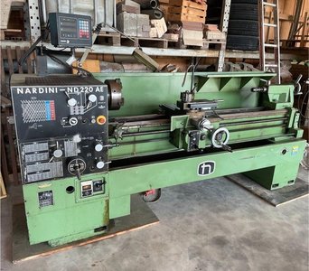 Nardini ND 220 AE, lathe, lathe with digital display