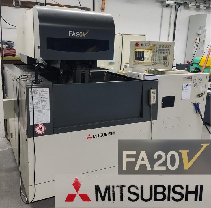 #05 Mitsubishi FA20V Drahterodiermaschine CNC (Wire EDM)