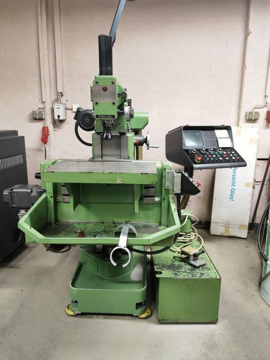 Універсальна бурова та фрезерна машина Friedrich lid FP2 NC Діалог 4
