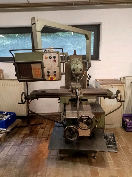 IMATEC Універсальна фрезерна машина FU-100, фрезерний верстат м. Викрутка