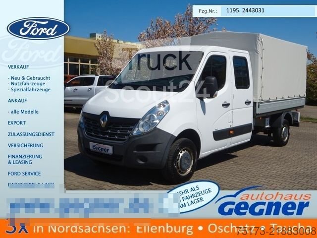 Транспортный самолет Pritsche & Plane RENAULT Master Doka Pritsche 130PS L3H1 4x4 Используемый Oberaign
