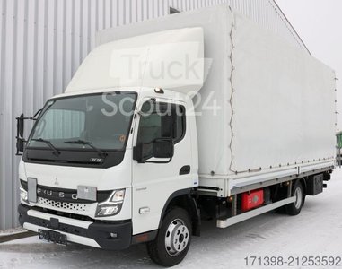 Транспортер с притчей и самолетом FUSO 7C18 Prits./Plane + LBW + Climate EURO6e используется только 52 ткм