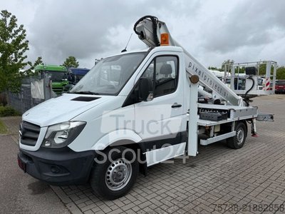 грузовая рабочая платформа MERCEDES-BENZ Sprinter 313 CDI multitel MT222 используется