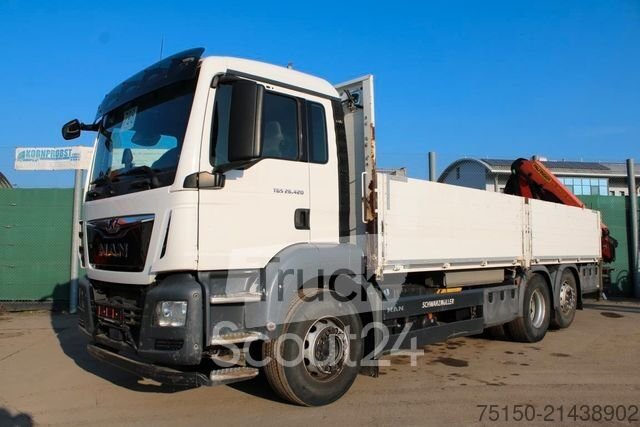 Autokran MAN 26.420 6x2 KRAN PALFINGER PK18502 FUNK Nr: 798 gebraucht