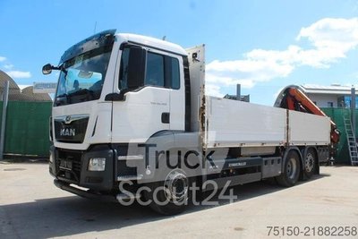 Autokran MAN 26.420 6x2 KRAN PALFINGER PK18502 FUNK Nr: 855 gebraucht