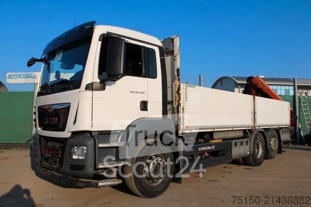Autokran MAN 26.420 6x2 KRAN PALFINGER PK18502 FUNK Nr: 288 gebraucht