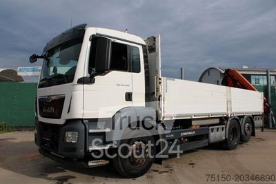 Autokran MAN 26.420 6x2 KRAN PALFINGER PK18502 FUNK Nr: 439 gebraucht