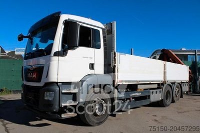 Autokran MAN 26.420 6x2 KRAN PALFINGER PK18502 FUNK Nr: 140 gebraucht