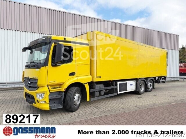 Kühlkoffer-LKW Mercedes-Benz Actros 2540 L 6x2, Lenk-/Liftachse, Kühlkoffer, gebraucht