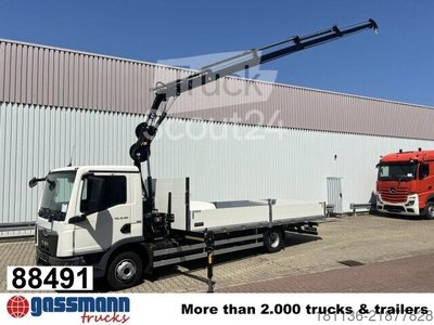 LKW mit Pritsche (offen) MAN TGL 12.190 4x2 BL mit Kran Hiab Hiduo 072DS-3 neu