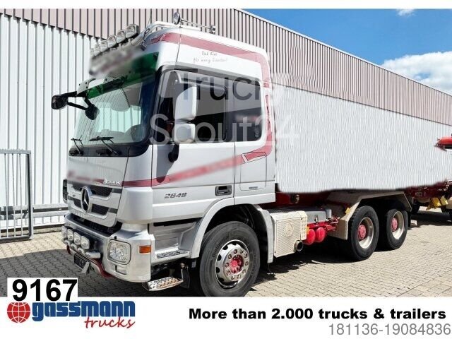 Truck chassis Mercedes-Benz Actros 2648 LK 6x4, Retarder, Bi-Xenon used