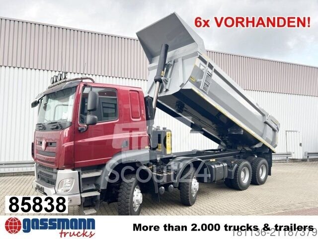 Spezial-LKW Tatra Phoenix 8x8, Stahlmulde ca. 22m , hydr. gebraucht
