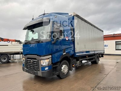 LKW mit Pritsche & Plane RENAULT T 380 *  * LBW 1,5 T * BORDWÄNDE*STANDKLIMA gebraucht