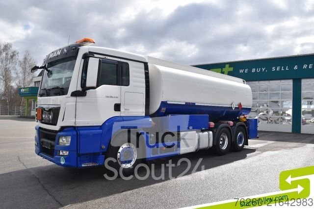 LKW mit Tankaufbau MAN TGS 26.440 4 Kammer Tankaufbau 21.580 Liter gebraucht