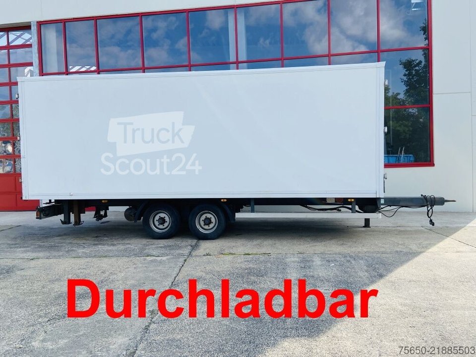 Suit trailer Tang, Karl K105 Tandem Suit trailer front